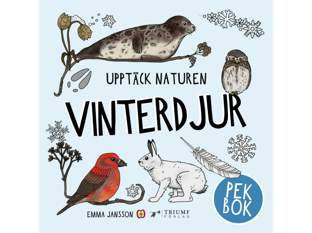 Vinterdjur – pekbok