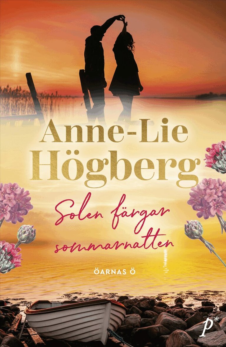 Solen färgar sommarnatten